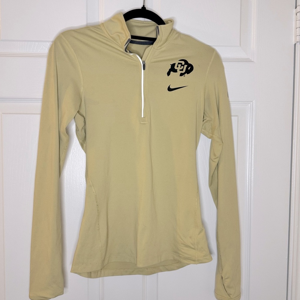 Nike 3/4 zip up Colorado Buffaloes XS